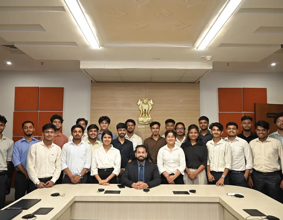 Interns during the programme